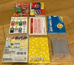 New Unused Nintendo Game Boy Advance SP Pikachu & Color Console Boxed 3set F/S