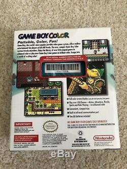 Nintendo 1999 Game Boy Color Teal CGB-001 New in Box SEALED