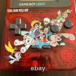 Nintendo Astroboy Gameboy Light Clear Red Atom Tezuka Osamu World Limited