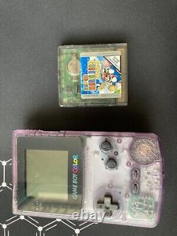 Nintendo CGB-001 Game Boy Color Handheld System Purple