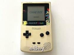 Nintendo GAME BOY COLOR console POKEMON CENTER limited CGB-001 tested works DHL