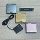 Nintendo Gameboy Advance Sp Ags-001 Gba 3 Color Set With 1 Genuine Charger