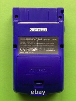 Nintendo GAMEBOY COLOR Lila Purple OVP Box Neu CIB Clear CGB k GB GBA SP Pokemon