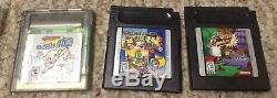 Nintendo GAMEBOY Color Bundle with POKEMON Red Yellow Blue Gold Silver + Gameshark