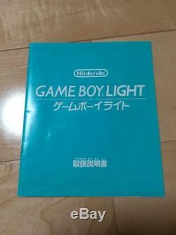 Nintendo GAMEBOY Light FAMITSU 500 Limited Clear Color Console MODEL-F02 retro