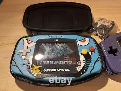 Nintendo Game Boy Advance, AGB-001, New Shell, Game and case