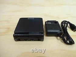 Nintendo Game Boy Advance GBA SP Graphite Black System AGS 101 Brighter MINT NEW