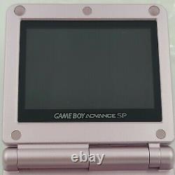 Nintendo Game Boy Advance GBA SP Pearl Pink AGS-101 Complete In Box
