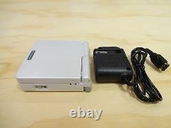 Nintendo Game Boy Advance GBA SP Pearl White System AGS 101 Brighter MINT NEW