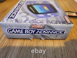Nintendo Game Boy Advance Handheld System Glacier