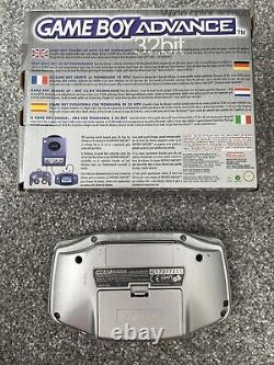 Nintendo Game Boy Advance Limited Edition Platinum Handheld System