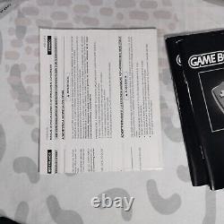 Nintendo Game Boy Advance Platinum Handheld System Boxed Manual Tested