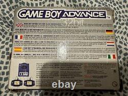 Nintendo Game Boy Advance Purple Handheld System Boxed