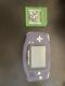 Nintendo Game Boy Advance Purple Handheld System With Pokemon Green