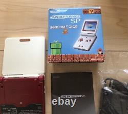 Nintendo Game Boy Advance SP Famicom Color Console System Japan used with box