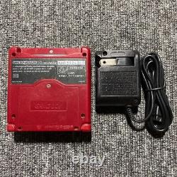 Nintendo Game Boy Advance SP Famicom Color Tested Charger Mario Kart Japan