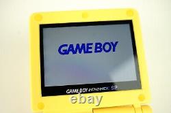 Nintendo Game Boy Advance SP IPS V2 Back-lit Screen Custom Casing with Charger