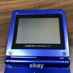 Nintendo Game Boy Advance SP console color Azurite Blue from japan