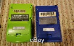 Nintendo Game Boy Advanced Sp Ags-101, Gameboy Color Pocket, Games Lot Bundle