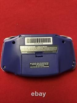Nintendo Game Boy And Game Boy Advance Color Handheld Console Atomic Purple