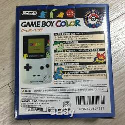 Nintendo Game Boy COLOR Gold and Silver Pocket Monster Pokemon Memorial Version