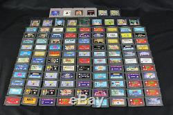 Nintendo Game Boy Cartridge Only Lot 99 GBA Advance, 10 Original GB, 5 GBC Color