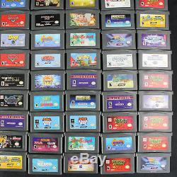 Nintendo Game Boy Cartridge Only Lot 99 GBA Advance, 10 Original GB, 5 GBC Color