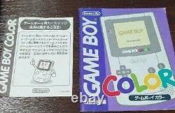 Nintendo Game Boy Color ANA Clear Blue Console Limited with Box