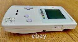 Nintendo Game Boy Color Adjustable Brightness Back Lit Screen All White