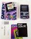 Nintendo Game Boy Color Atomic Purple Handheld System Brand New In Box Read