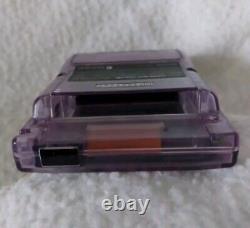 Nintendo Game Boy Color Atomic Purple and Link Cable