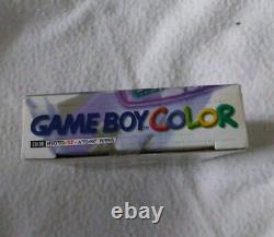 Nintendo Game Boy Color Atomic Purple and Link Cable