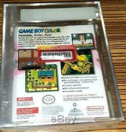 Nintendo Game Boy Color Berry Console New Sealed VGA 85+ Uncirculated MINT GOLD