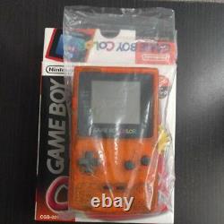 Nintendo Game Boy Color Body Daiei Limited Model Clear Orange & Clear from jAPAN