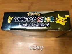 Nintendo Game Boy Color CGB-001 Pokemon (Pokémon) Limited Edition MIB