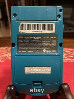 Nintendo Game Boy Color CGB-001 Teal Blue 100% OEM