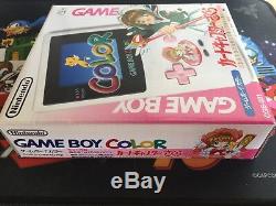 Nintendo Game Boy Color Cardcaptor Sakura Limited Edition New CIB