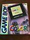 Nintendo Game Boy Color Clear Atomic Purple Complete In Box Cib With Inserts
