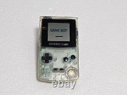 Nintendo Game Boy Color Clear Handheld System DragonQuest III, Tetris from Japan