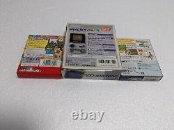 Nintendo Game Boy Color Clear Handheld System DragonQuest III, Tetris from Japan