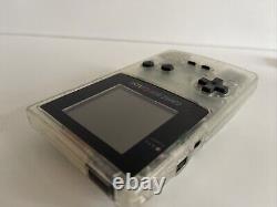 Nintendo Game Boy Color Clear Translucent With Game Ready To Play