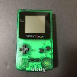 Nintendo Game Boy Color Clear green Clear TOYSRUS Exclusive tested JP
