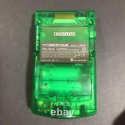 Nintendo Game Boy Color Clear green Clear TOYSRUS Exclusive tested JP