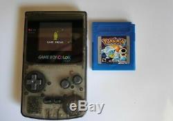 Nintendo Game Boy Color/Colour Light (IPS LCD Backlight Mod) Free Pokemon blue