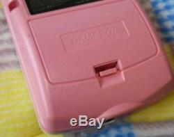 Nintendo Game Boy Color Console CC Sakura Edition GBC 1998 Used Japan F/S SAL