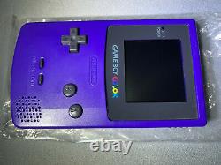 Nintendo Game Boy Color Console Grape Open Box