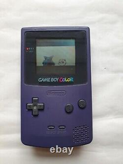 Nintendo Game Boy Color Console Grape / Purple Boxed Japan Edition