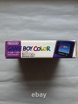 Nintendo Game Boy Color Console Grape / Purple Boxed Japan Edition