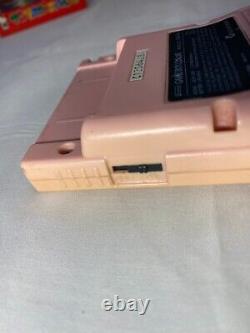Nintendo Game Boy Color Console HELLO KITTY CGB-001 & Sanrio Carnival USED