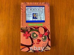 Nintendo Game Boy Color Console + New Pink Jigglypuff Shell + IPS LCD Screen